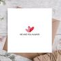 Me And You Always Romantic Anniversary Card, thumbnail 1 of 3