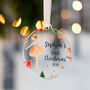 Baby Girl First Christmas Personalised Decoration, thumbnail 6 of 7