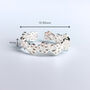 Sterling Silver Paw Print Adjustable Ring, thumbnail 2 of 4