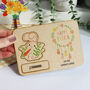 Pop Out Wooden Easter Bunny Card, thumbnail 10 of 11
