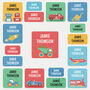 Personalised Oh Boy Design Kids Name Labels Pack 144 Labels, thumbnail 1 of 4