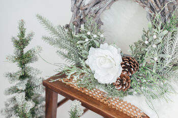 Luxury Winter Christmas Country Wreath, 7 of 7