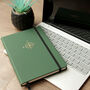 Compass Gold Foil Embossed Notebook, thumbnail 1 of 3