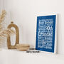 Personalised 90th Birthday Word Art Gift, thumbnail 3 of 4