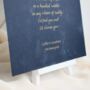 Personalised Calligraphy First Wedding Paper Anniversary Print, thumbnail 5 of 6