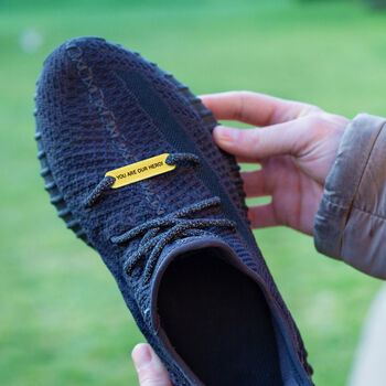 Personalised Running Acrylic Shoe Tags, 2 of 7