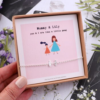 Mum And Daughter Little Gang Bracelet, 7 of 7