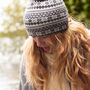 Alpaca Fair Isle Beanie, thumbnail 8 of 8