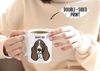 Personalised Basset Hound Mug, 3 of 5