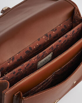 Into The Woods Tan Classic Satchel, 8 of 8