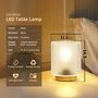 Clear Glass Cordless Table Lamp, thumbnail 4 of 6