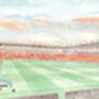 Blackpool Fc Bloomfield Road Two Stadium Art Print, thumbnail 2 of 3