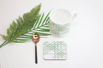Journey Collection Crossroads Abstract Bone China Mug, 5 of 5