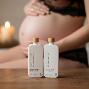 Pregnancy Indulgence Bath And Bump Oils Gift Set, 2 of 7
