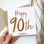 Happy 90th Birthday | Birthday Card For Gran, Nana, thumbnail 1 of 2