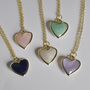 50th Birthday Crystal Heart Pendant Necklace Gift For Her, thumbnail 2 of 8
