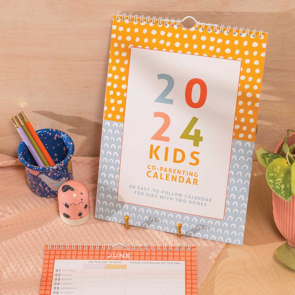 2024 Kids Co Parenting Calendar A4 By Once Upon a Tuesday