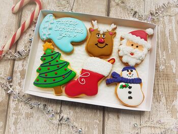 Pre Order Personalised Christmas Cookie Letterbox Gift, 2 of 3