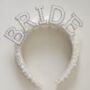Pearl Embellished Bride Headband, thumbnail 5 of 5