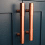 Chunky Copper T Bar Pull, thumbnail 1 of 8