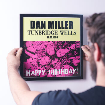 Personalised Record Sleeve Framed Music Print, 3 of 9