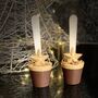Christmas Star Caramel Hot Chocolate Spoon Set Of Two, thumbnail 1 of 2
