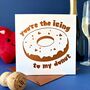 Icing To My Donut Papercut Card, thumbnail 2 of 4