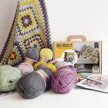 Beebees Homestore Diy Crochet Your Own Blanket Kit, 2 of 5