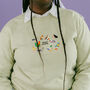 Always Peckish Embroidered Sweatshirt, thumbnail 5 of 11