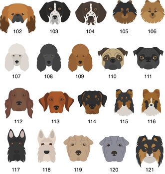Personalised You Pawsed Here Dog Breed Bookmark, 10 of 12