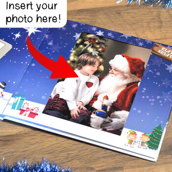 Personalised Kids Christmas Book With Santa Letter, 2 of 7