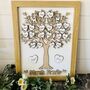Personalised Mother's Day Framed Wooden Family Tree, thumbnail 8 of 12
