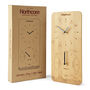 Northcore Bamboo Time And Tide Wall Clock, thumbnail 2 of 3