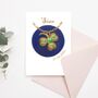 August Birthstone Personalised Birthday Card For Her, thumbnail 1 of 2