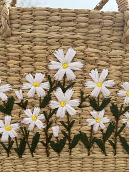 Hand Woven Eco Friendly Seagrass Basket With Handles, 4 of 10