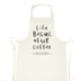 Coffee Lover Personalised Apron, thumbnail 3 of 3