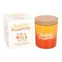 Radiate Positivity Lemon And Bergamot Candle, thumbnail 2 of 3