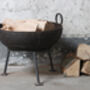 Upcycled Indian Kadai Fire Pit, thumbnail 1 of 4