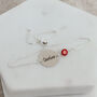 Sterling Silver Name And Birthstone Bracelet, thumbnail 9 of 10