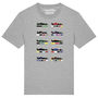 F1 Cars 2024 Organic Cotton T Shirt, thumbnail 2 of 3