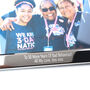 Personalised 50th Birthday Silver Photo Frame, thumbnail 2 of 8