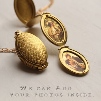 Family Tree Personalised Folding Photo Locket, 4 of 12