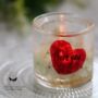 Personalised Gift Box Of Two Heart Candle Holders With Free Greeting Card, thumbnail 3 of 7