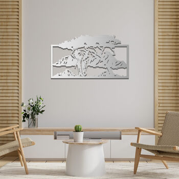 Modern African Elephant Wall Art: Stylish Decor, 8 of 9