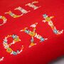 Personalised Floral Embroidered Sweatshirt, thumbnail 4 of 9