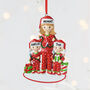 Personalised Single Mum And Children Christmas Decoration, thumbnail 1 of 7