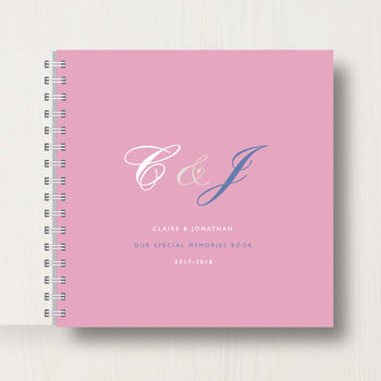 Personalised Couples Memory Book Or Album, 11 of 12