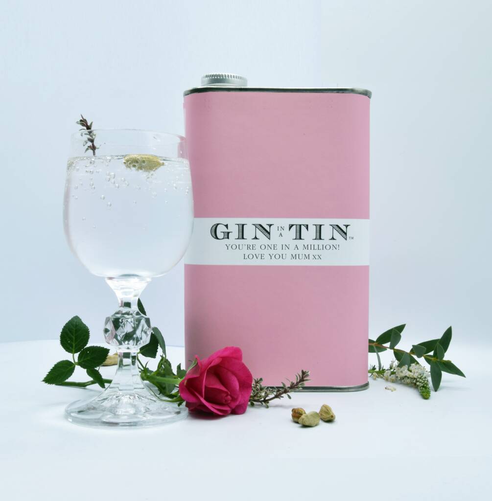 Personalised Tin Of Gin, 1 of 2