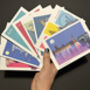 Set Of Eight London Location Postcards, thumbnail 5 of 5