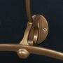 Antique Gold Wall Mounted Valet Hook, thumbnail 5 of 5